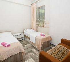 Апартаменты семейные двухкомнатные с 2 спальнями в Самсар