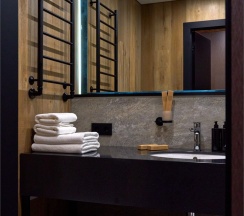 Стандарт Дабл Коннект с видом на горы в Среди Гор