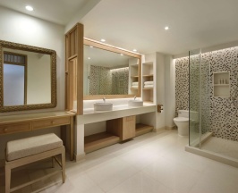 Двухместный Hillside люкс с видом на море 2 отдельные кровати в Garrya Tongsai Bay Samui