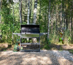 A-Frame № 4 (оснащение дома, стоимость купели и бани см. Подробнее) в Les holidays