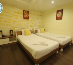 Двухместный семейный номер Standard двуспальная кровать в My Way Hua Hin Music Hotel