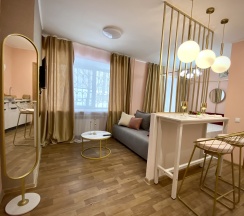 Квартира в Апартаменты на Амурский бульвар 5 "Pink"