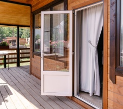 2-комнатные апартаменты люкс с 1 двуспальной кроватью в Радужный Архыз