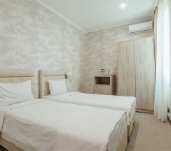 Семейный двухкомнатный с балконом вид на море в Кавказ