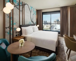 Двухместная студия клубная Deluxe (двуспальная кровать) в Millennium Place Barsha Heights
