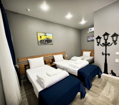 Стандарт 3-х местный (ТРИПЛ) с тремя односпальными кроватями в Астонит