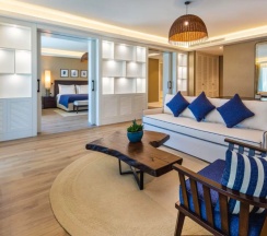 Двухместный люкс Grand Garden двуспальная кровать в Kaya Palazzo Resort & Residences Le Chic Bodrum