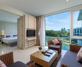 Люкс семейный Executive c 1 комнатой в Splash Beach Resort 