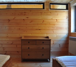 Двухместный номер Standard с красивым видом из окна двуспальная кровать в River bushma