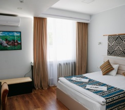 Двухместный номер Standard (двуспальная кровать) в Apple Hostel