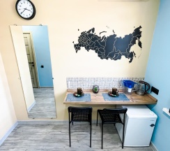 Номер стандарт с 1 двуспальной кроватью в Pallada