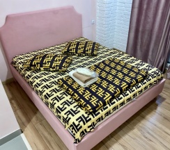 Двухместный номер с двуспальной кроватью. в Новоотель