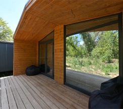 Мини-Барнхаус с видом на лес в Река & Песок