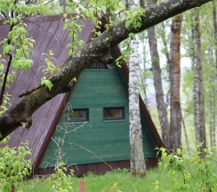 Домик A-Frame - Зеленый в Калтай парк