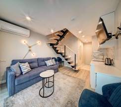 Duplex с боковым видом на море в Лучезарный Резорт