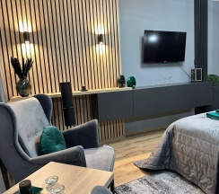 1-комнатные апартаменты улучшенные в Апартаменты Fishing Vilagge Luxe (Рыбная деревня Люкс) на улице Октябрьская 57