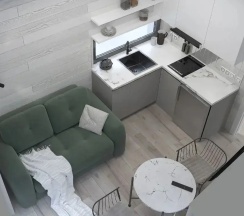Студия в Apple Hostel