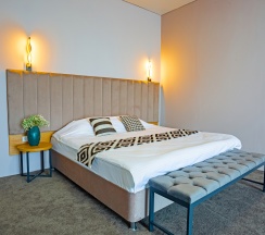 Двухместный номер Делюкс c 1 комнатой с балконом двуспальная кровать в Green land