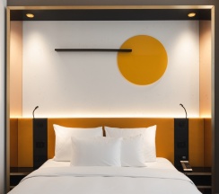 Представительский Кинг с видом на город в Maidens Hotel Moscow