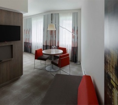 Представительский номер - с двуспальной кроватью в Novotel Москва Киевская