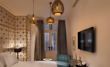 Одноместный номер Classic с балконом односпальная кровать в The Drisco Hotel Tel Aviv - Relais & Chateaux