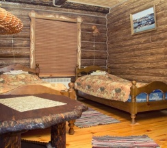 Двухместный номер с 2 односпальными кроватями в Купеческая усадьба