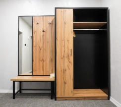 Апартаменты двухкомнатные с камином в Eco village