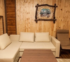 Коттедж №6 с кухней и камином в Орлиное гнездо