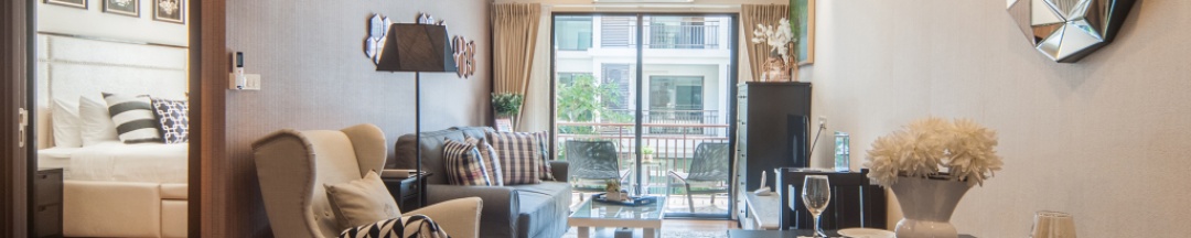 Люкс с красивым видом из окна в The Title KR Beach Condotel Rawai Phuket