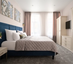 Люкс с 2 спальнями и кухней-гостиной в Academia Васильевский