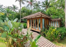 Двухместный номер Standard с красивым видом из окна двуспальная кровать в Jungle Koh Kood Resort