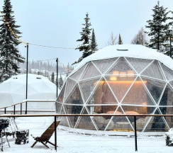 Купольный дом «AURA» на 4 гостя в Harmonia