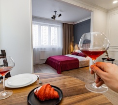 4-местные 1-комнатные апартаменты люкс в Gallery Apartments (Гэлари Апартментс)