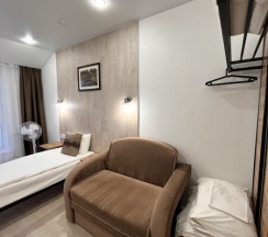 Эконом с 1 односпальной кроватью + 1 спальное место в Veranda