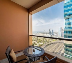 Люкс Prestige с 2 комнатами с видом на город в Mercure Barsha Heights
