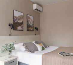 Комфорт в скандинавском стиле, 2-х местный. в Bergamo