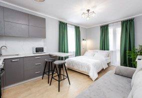 Апартаменты Апартаменты Студия Ladgorna на Грушевской 21 в Минске