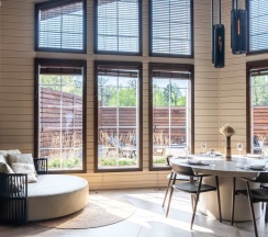 Коттедж Причал №1 с контрастными купелями в Видная усадьба