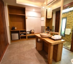 Вилла Deluxe с красивым видом из окна в The Nine Thipthara Klongson Resort
