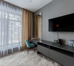 Двухместный номер Deluxe (2 отдельные кровати) в Dombay winter hall