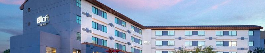 Номер Standard с красивым видом из окна в Aloft Scottsdale