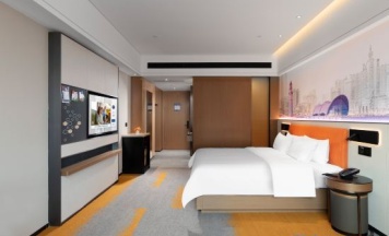 Двухместный номер Deluxe двуспальная кровать в Hampton by Hilton Qingdao Jiaodong International Airport South Hotel