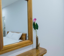 Двухместное семейное бунгало двуспальная кровать в Gecko House Phu Quoc