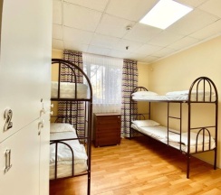 Кровать в общем номере (женский номер) в Alma-Ata Hostel