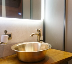 Дом с камином и сауной (до 6 гостей) ПАРНАС в Berloga Country Resort