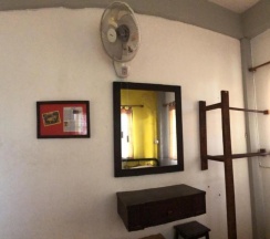 Кровать в общем номере двуспальная кровать в Trekker Camp Chiang Mai - Hostel