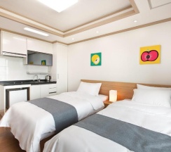 Двухместный номер Standard 2 отдельные кровати в Familia Hotel Jeju