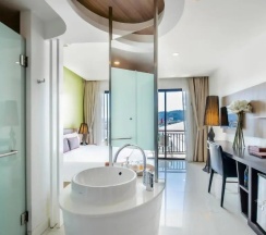 Двухместный номер Deluxe (двуспальная кровать) в The Pago Design Hotel Phuket