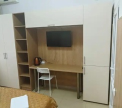 Трёхместный номер Standard с балконом в Тихий домик