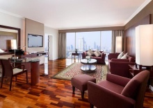 Двухместный люкс Lounge Access Executive двуспальная кровать в Pullman Bangkok Hotel G